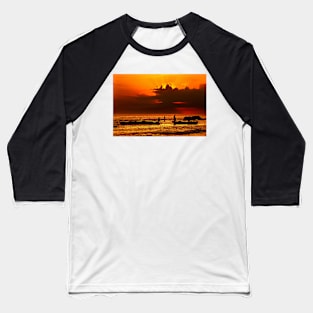 Fishing around sunset - Pantokratoras, Preveza Baseball T-Shirt